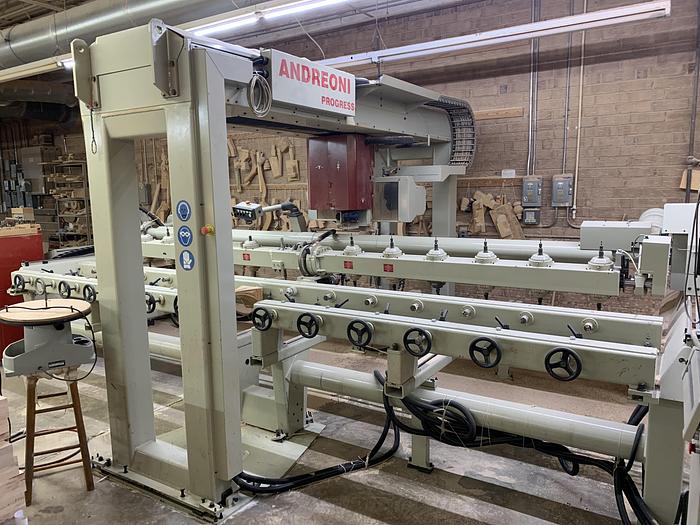 Used ANDREONI 12-SPINDLE AUTOMATIC CARVING MACHINE