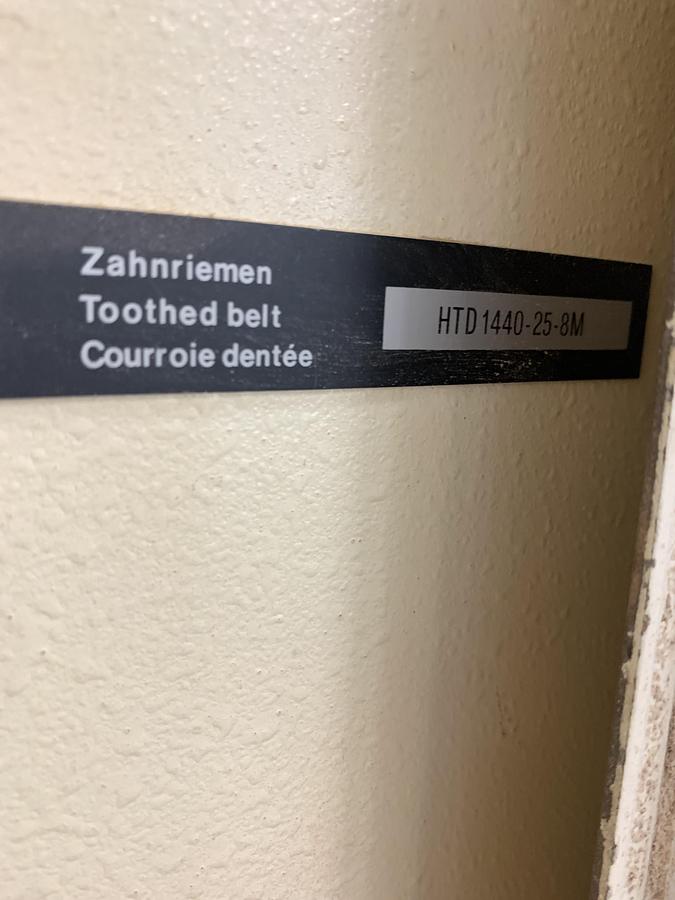 Used HEESEMANN LSM-8, 52", 4-HEAD WIDE-BELT FINISH SANDER