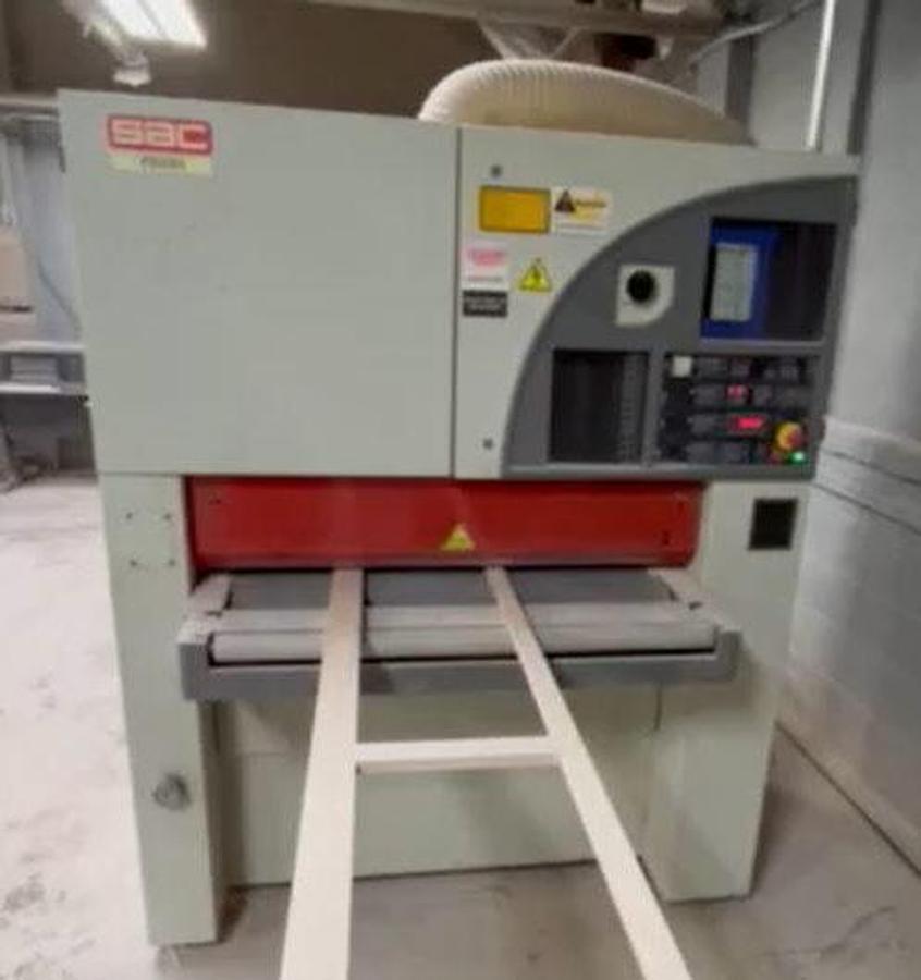 Used SAC PRIMA K 970, 37" SINGLE-HEAD, WIDE-BELT SANDER