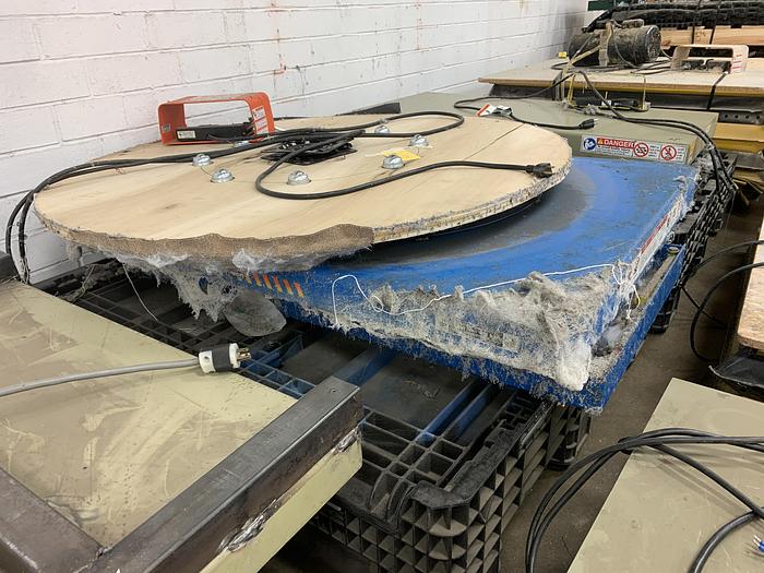 Used LOT OF (35) MISC. 2,000 LB. 2' x 4' SCISSOR-LIFT TABLES