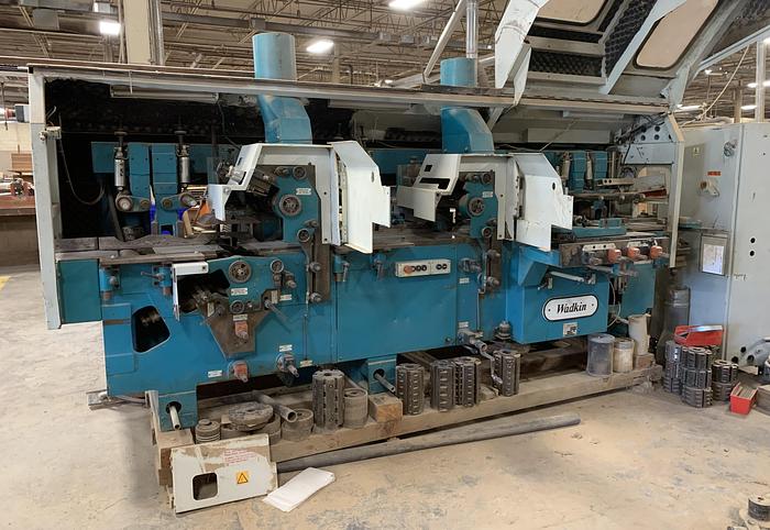 Used WADKIN 220/6, 6-HEAD HIGH-SPEED MOULDER