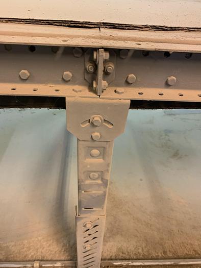 Used POWERED BELT CONVEYOR 36' LONG X 5' WIDE X 3-1/2' TALL