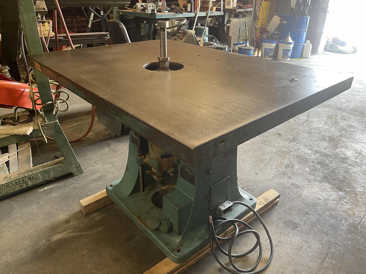 Used WHITNEY NO. 182 SINGLE-SPINDLE SHAPER