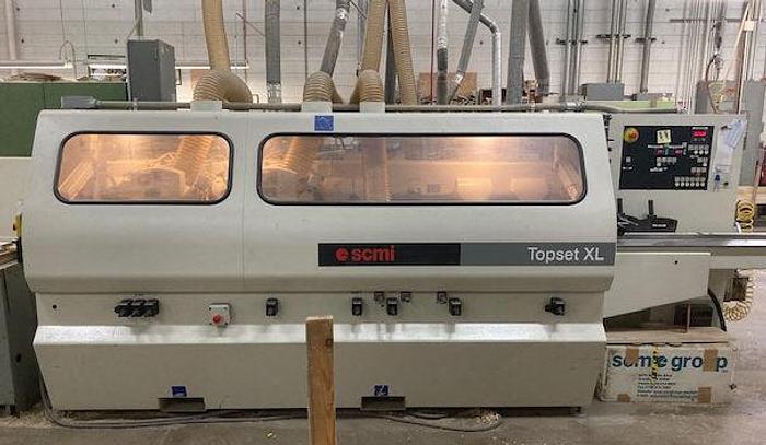 Used SCMI TOPSET-XL, 6-HEAD MOULDER