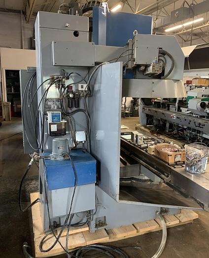 Used ATRUMP B8AC 50 INCH x 22 INCH CNC VERTICAL MILL WITH ATC AND ACCESSORIES