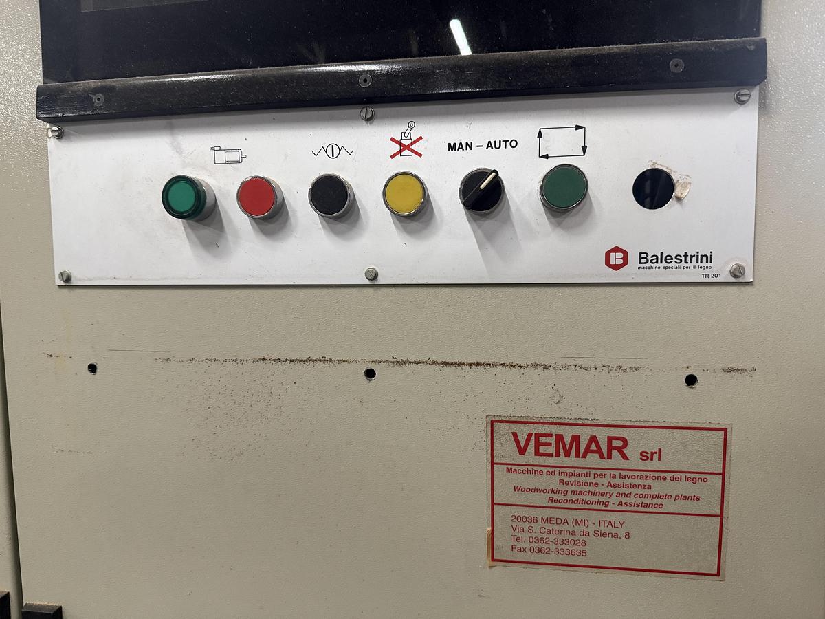 Used BALESTRINI NOVA-3 DOUBLE-END TENONER (PARTS MACHINE)