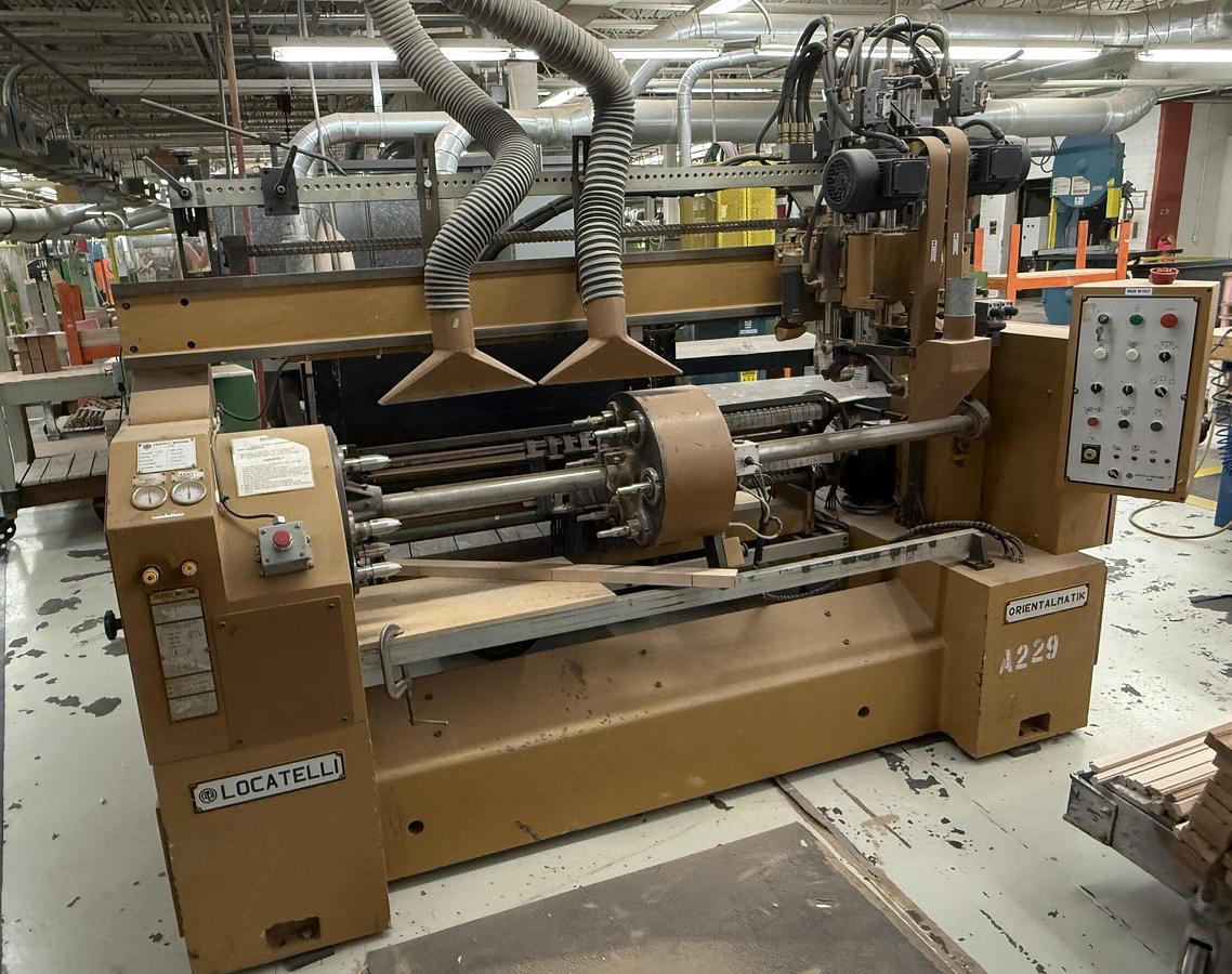 Used LOCATELLI, GRK-1350 TURNINGS SANDER