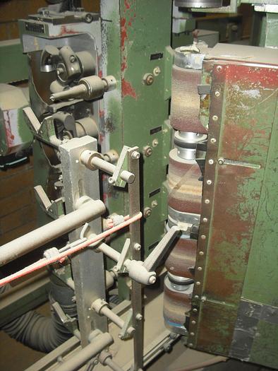 Used BACCI T4MO, 4-SPINDLE COPY SHAPER WITH SANDERS