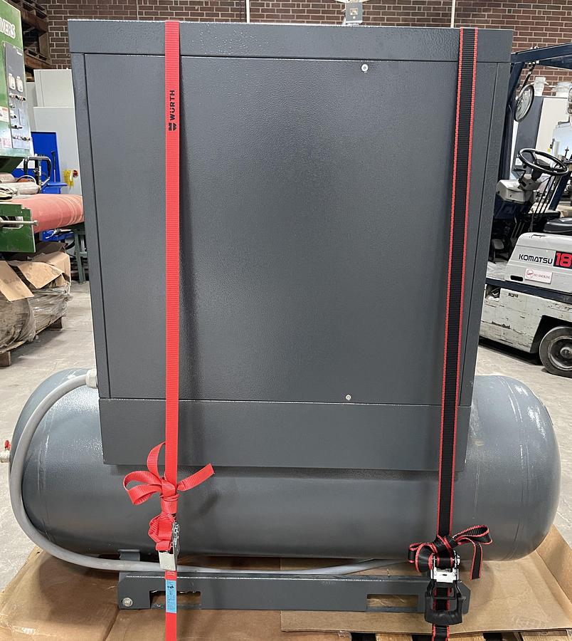 Used ATLAS COPCO, G11P 15 HP, ROTARY SCREW AIR COMPRESSOR
