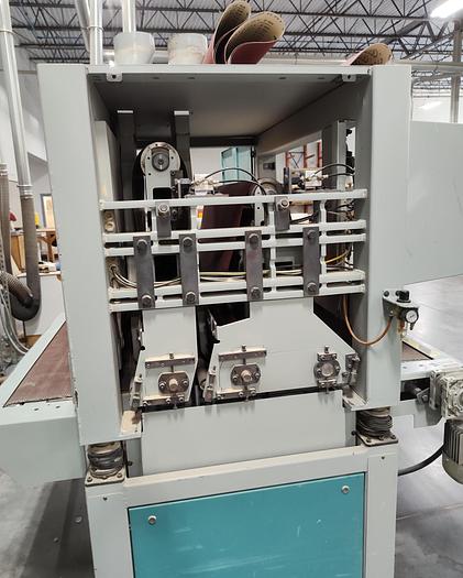 Used HOLZHER KUNDIG TOPIQ 2-43, 43" DOUBLE-HEAD WIDE-BELT SANDER