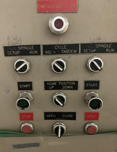 Used CHRISCO DOUBLE-END, 6" HAUNCHING MACHINE