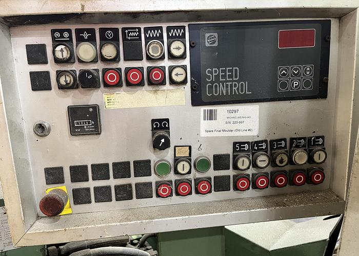 Used WEINIG  H-22 BL, 8-HEAD HIGH-SPEED MOULDER