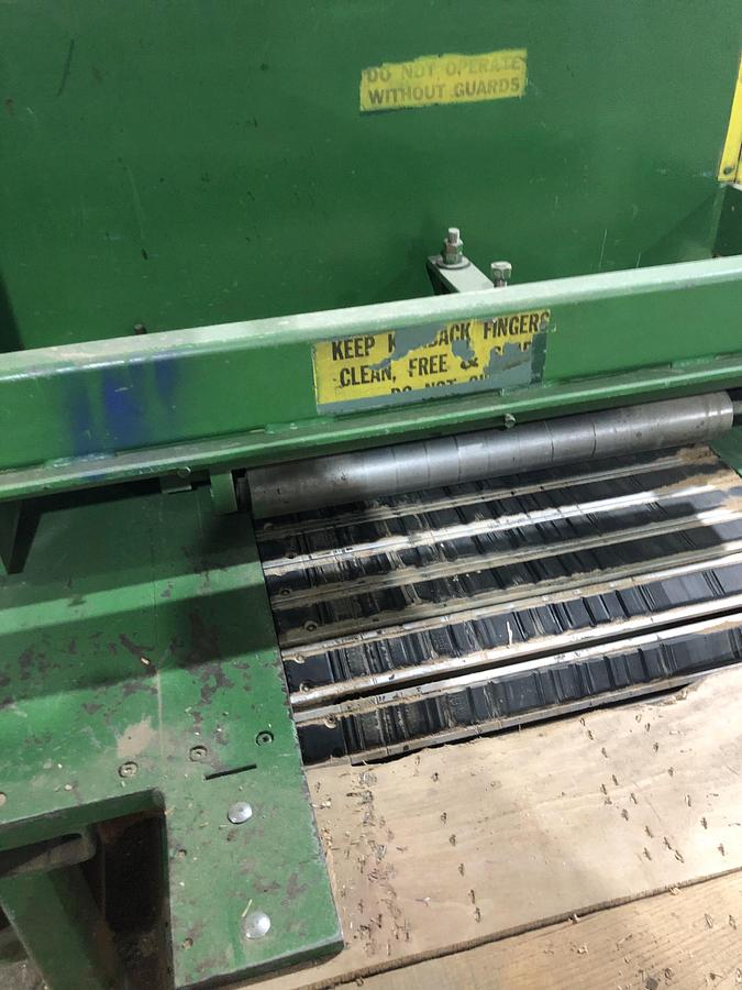 Used MEREEN JOHNSON "424-DC" 24” DIP CHAIN GANG RIPSAW    
