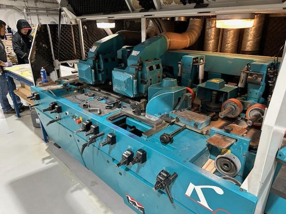 Used WADKIN K23, 6-HEAD MOULDER