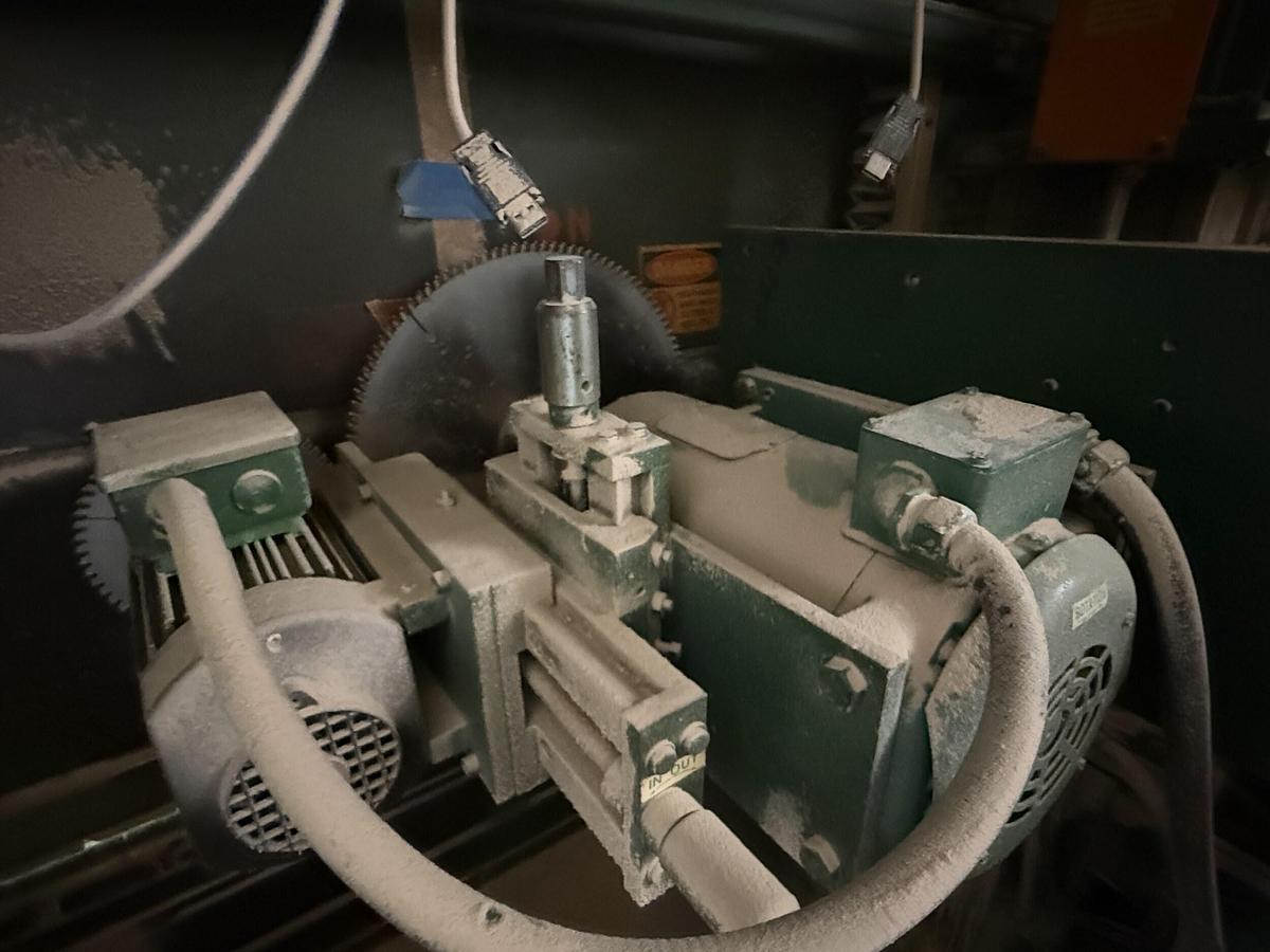 Used FLETCHER, FM-330 DOUBLE-END CNC TENONER