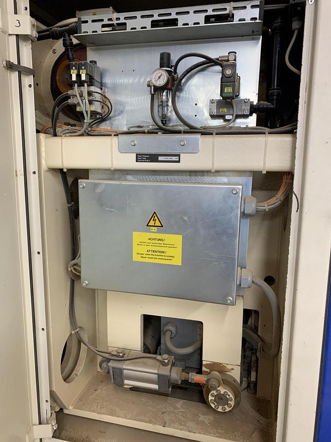 Used HEESEMANN LSM-8, 52", 4-HEAD WIDE-BELT FINISH SANDER