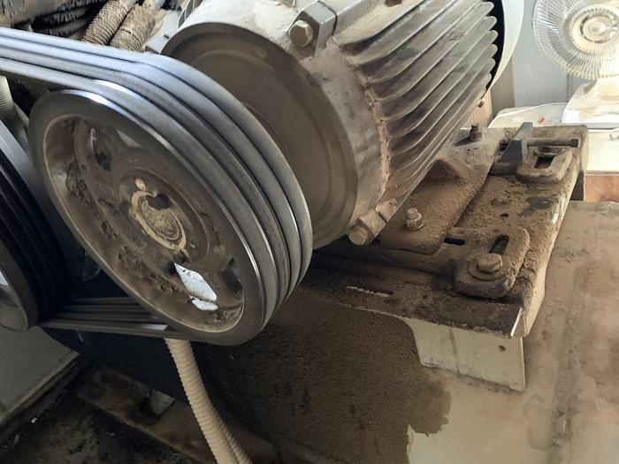 Used KELLOG-AMERICAN A462TVX, 25 HP TWIN-PISTON TYPE AIR-COMPRESSOR