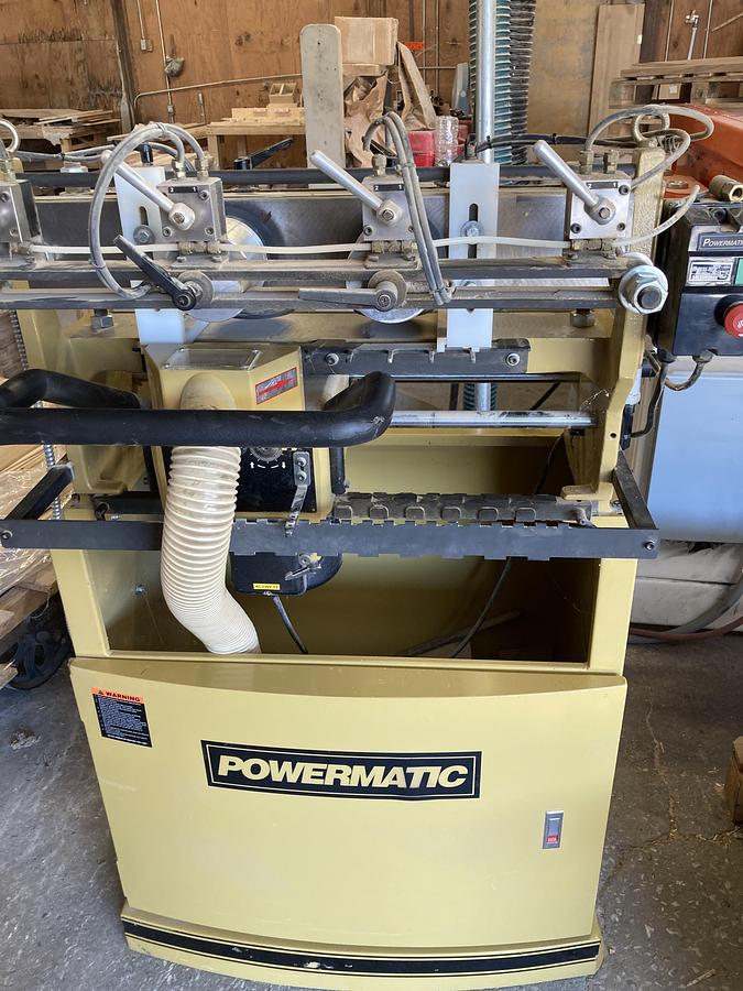 Used POWERMATIC, DT-65 DOVETAIL MACHINE