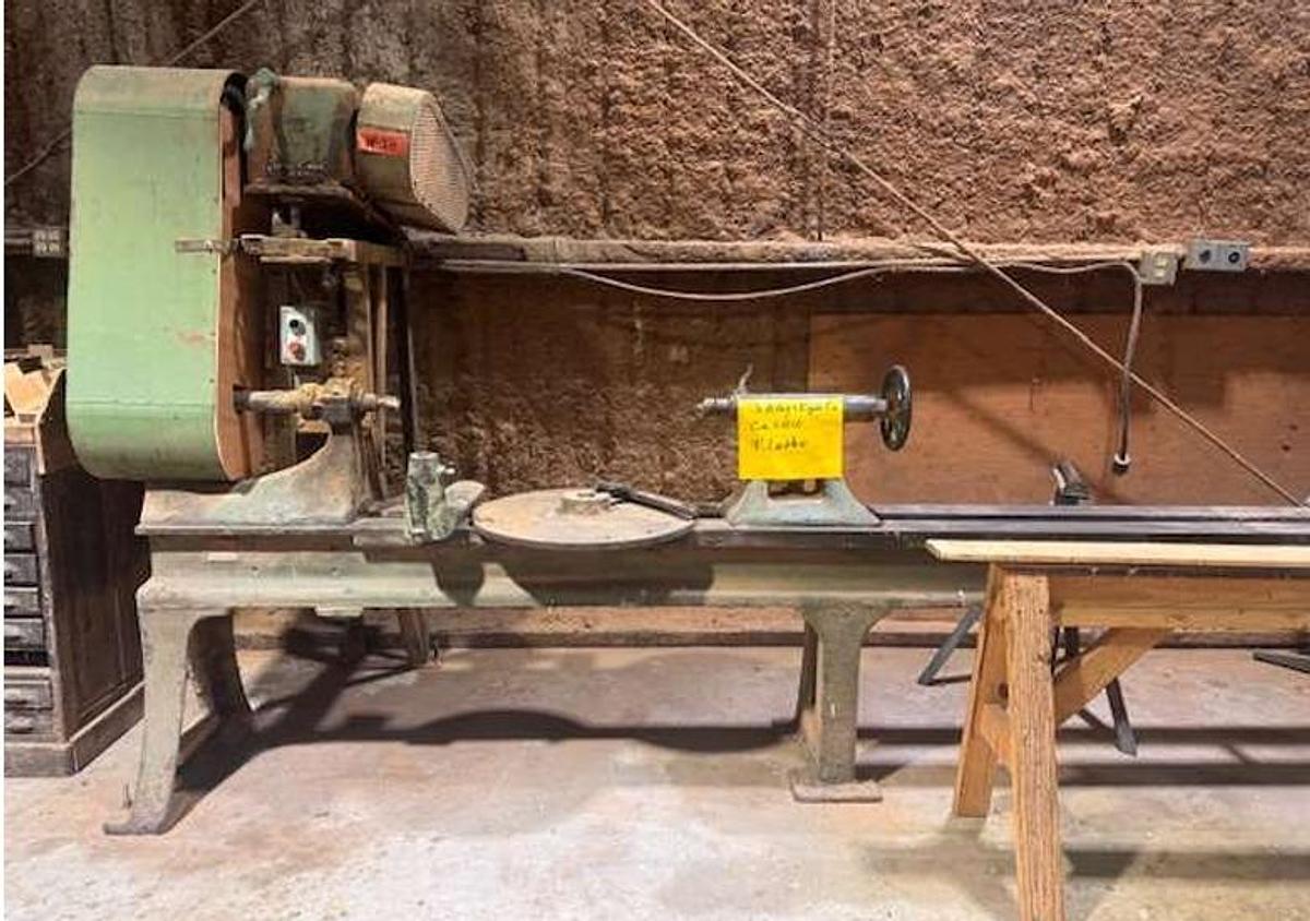 Used J.A. FAY & EGAN CO. 9' LATHE
