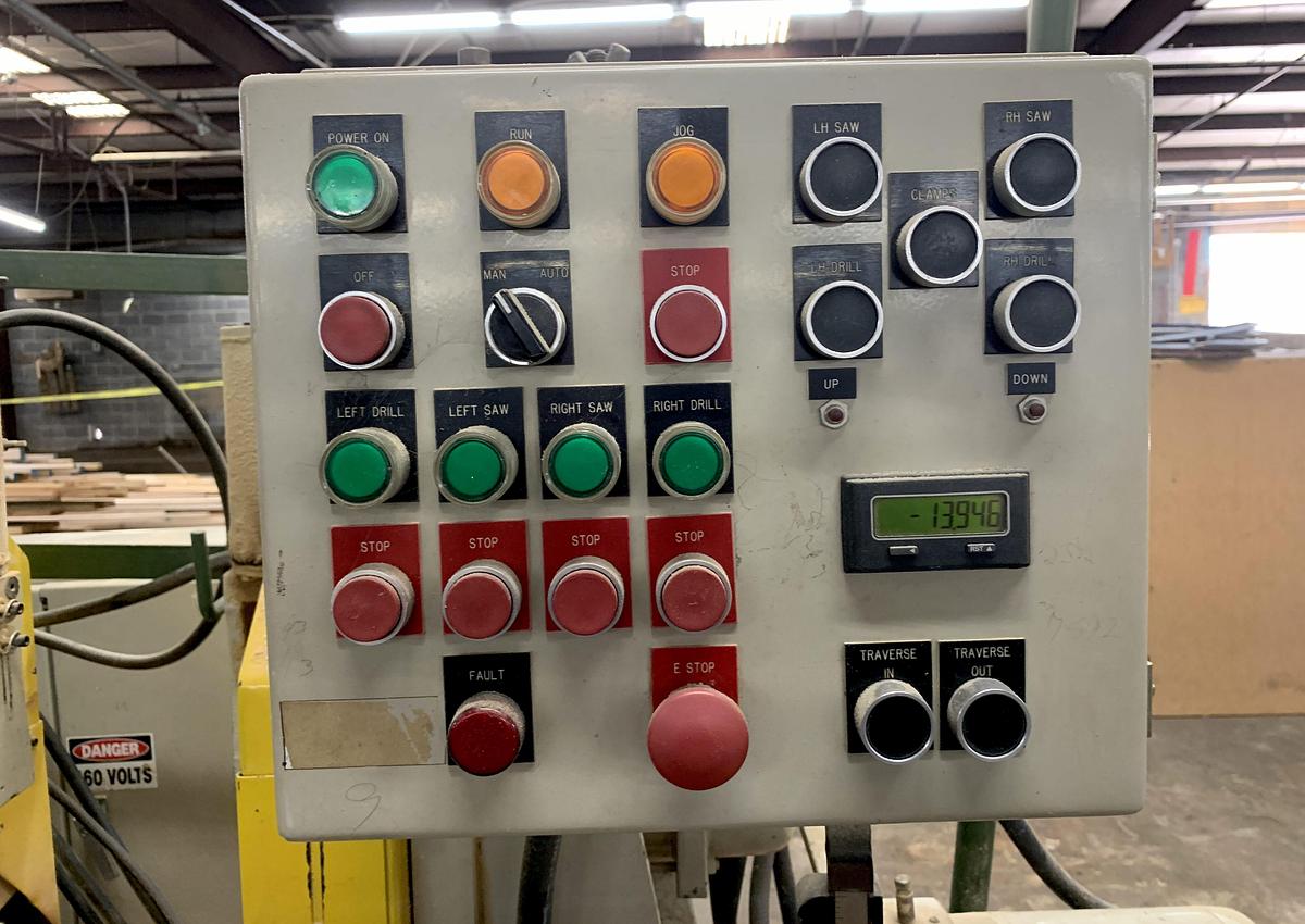 Used BELL 24 DOUBLE-END TRIM AND BORE MACHINE