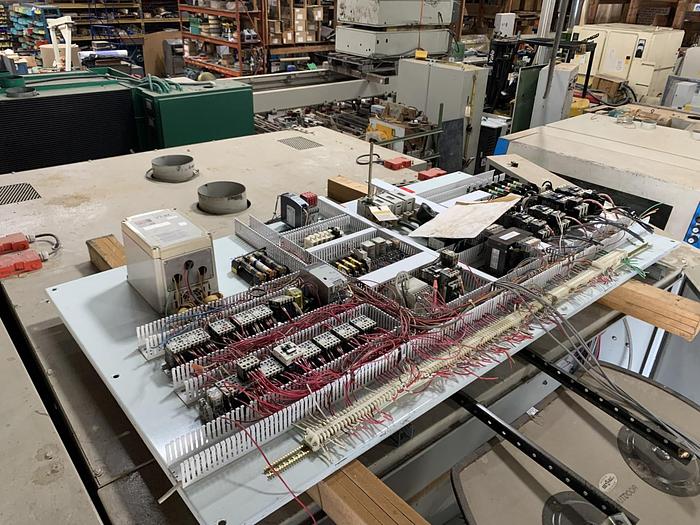 Used MISC. SPARE PARTS REMOVED FROM TIMESAVERS 252-4IC, 52", 4-HEAD WIDE-BELT SANDER