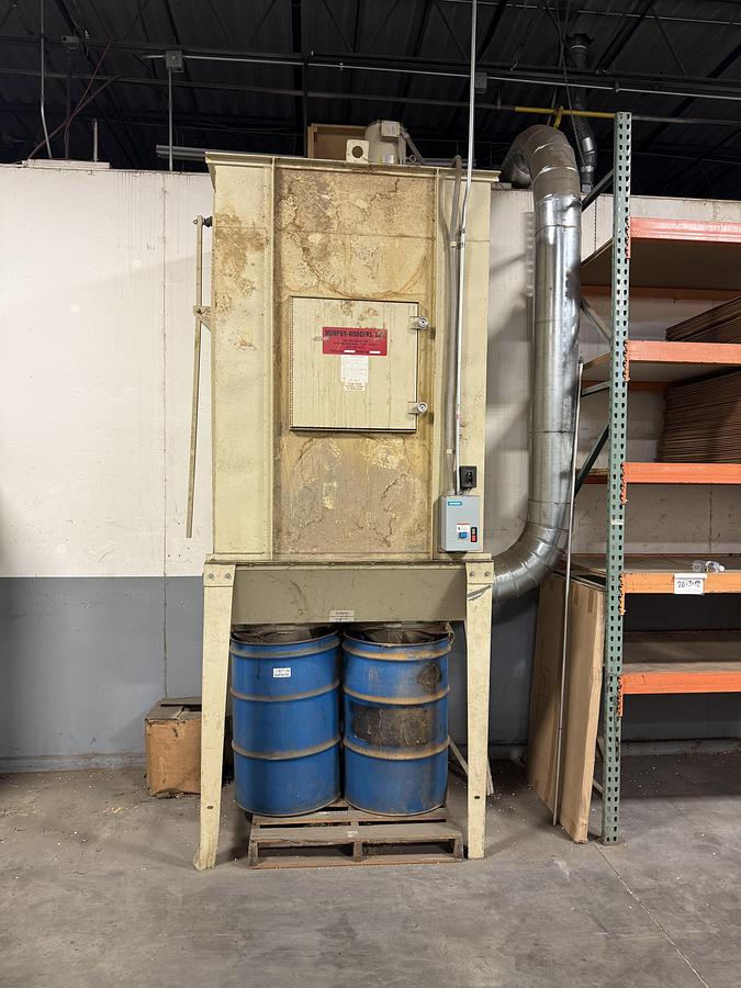 Used MURPHY RODGERS MRM-10-2D BAG HOUSE DUST-COLLECTOR