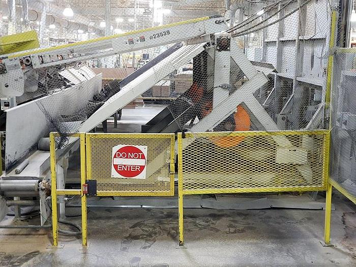 Used GRECON-DIMTER LUMBER MATERIAL-HANDLING SYSTEM / LUMBER-LINE SYSTEM FOR PLANER-LINE 