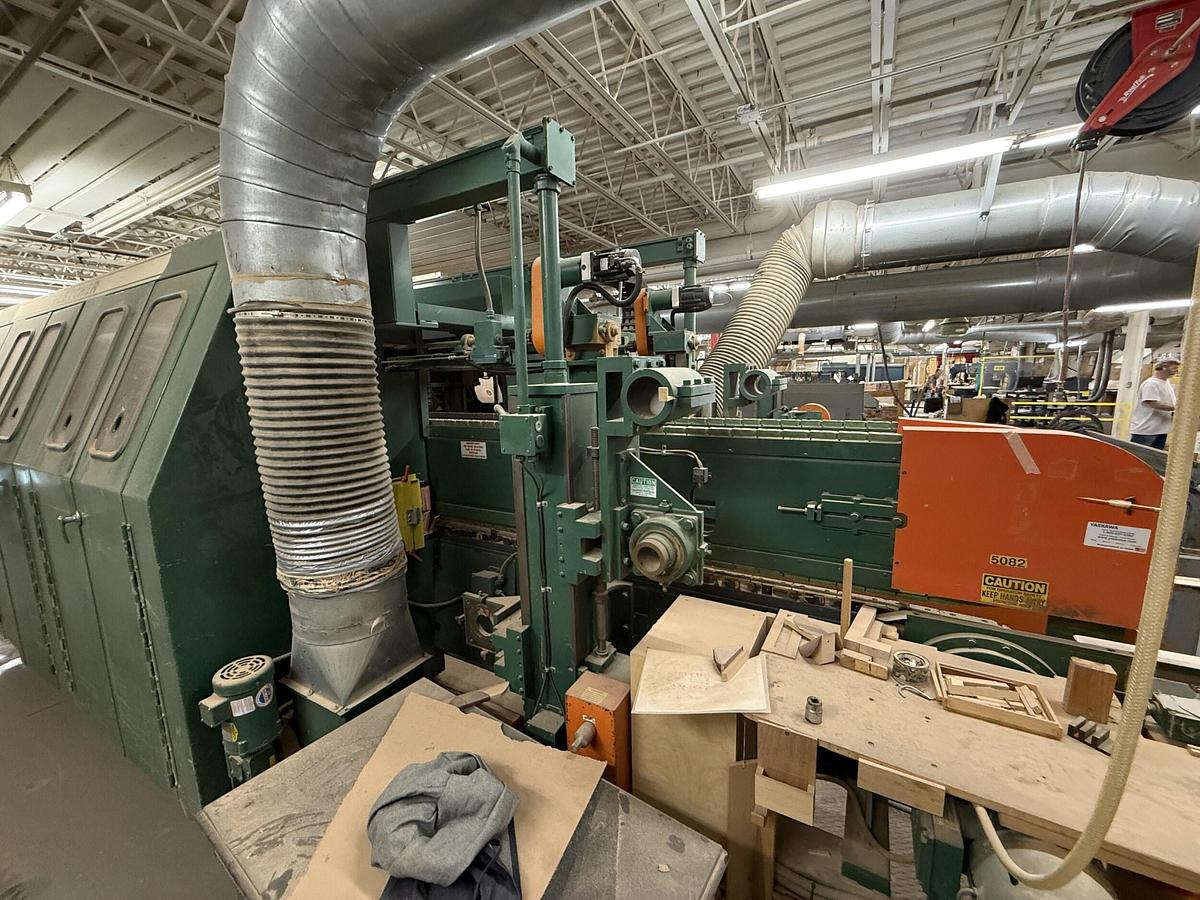 Used FLETCHER, FM-330 DOUBLE-END CNC TENONER