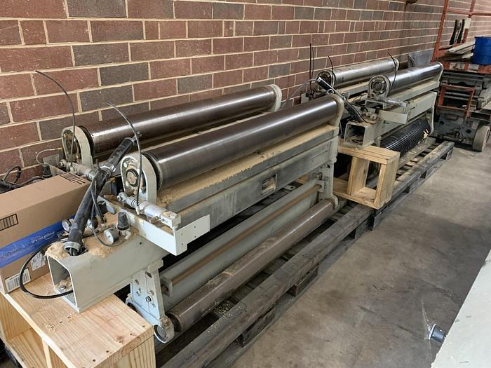 Used MISC. SPARE PARTS REMOVED FROM TIMESAVERS 252-4IC, 52", 4-HEAD WIDE-BELT SANDER