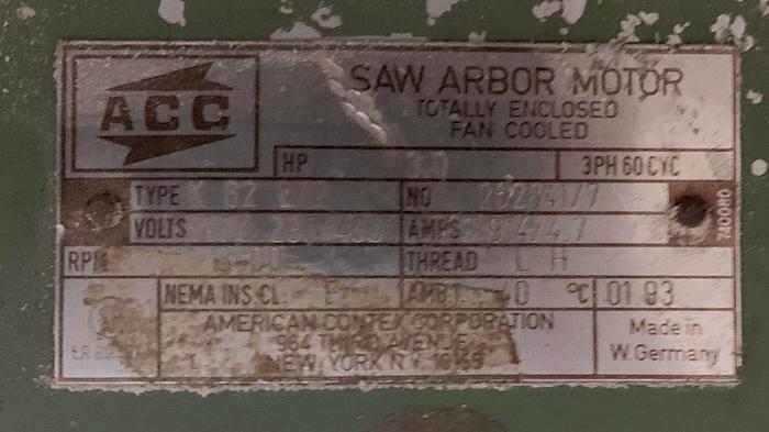 Used DOUBLE-END FEED THROUGH TRIM MACHINE