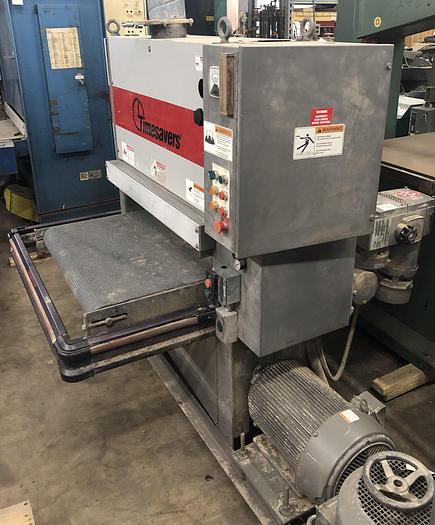 Used TIMESAVERS 137-1HD60, 37" SINGLE-HEAD WIDE-BELT SANDER