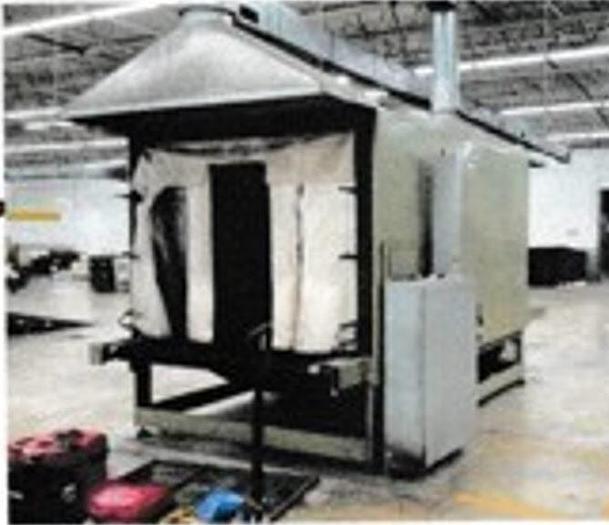 Used SHRINK TUNNEL OVEN