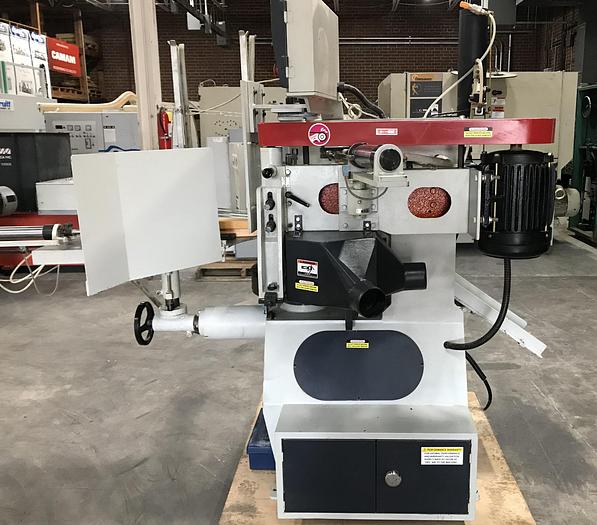 Used CASTALY CS-30DS AUTOMATIC DOUBLE-HEAD ROTARY SHAPER