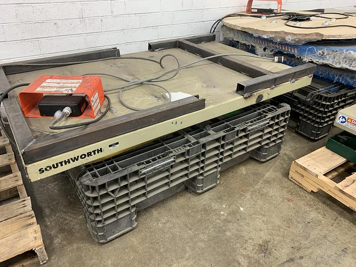 Used LOT OF (35) MISC. 2,000 LB. 2' x 4' SCISSOR-LIFT TABLES