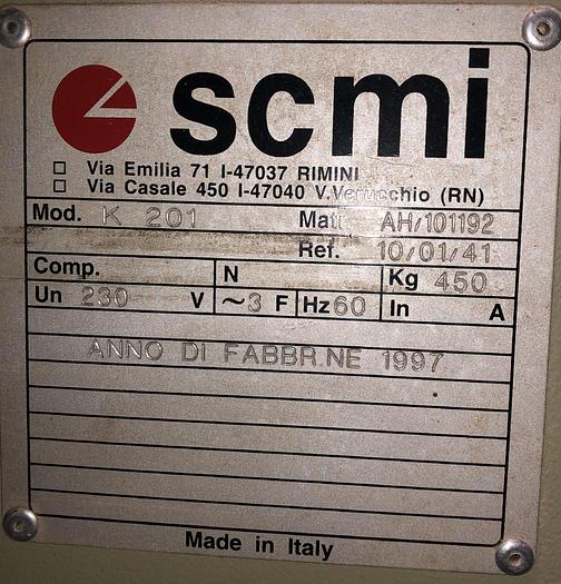 Used SCMI K-201 SINGLE-SIDED EDGE-BANDER