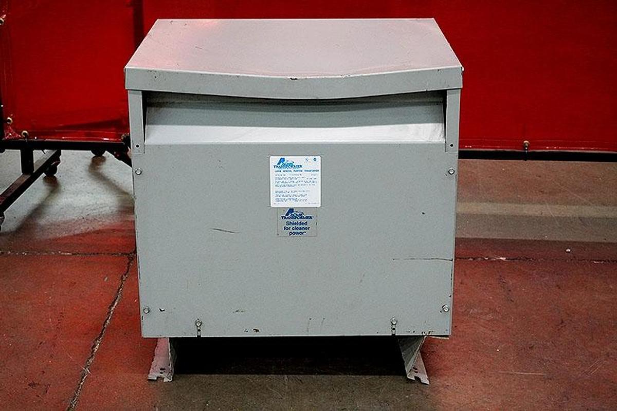 Used ACME 45 KVA 3-PHASE (480 TO 208 VOLT) TRANSFORMER