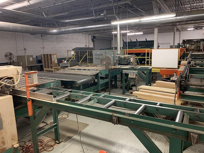 Used BUSS-AUTOMATION “CUT-TO-LENGTH” LUMBER-LINE