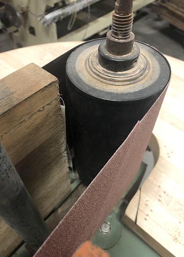 Used BHM  48" SINGLE-SIDED EDGE-SANDER