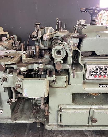 Used MATTISON   276, 4-HEAD PUSH FEED MOULDER