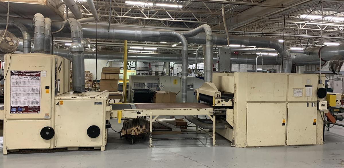 Used CEMCO 6000, 52" TOP AND BOTTOM PLANER-SANDER SYSTEM