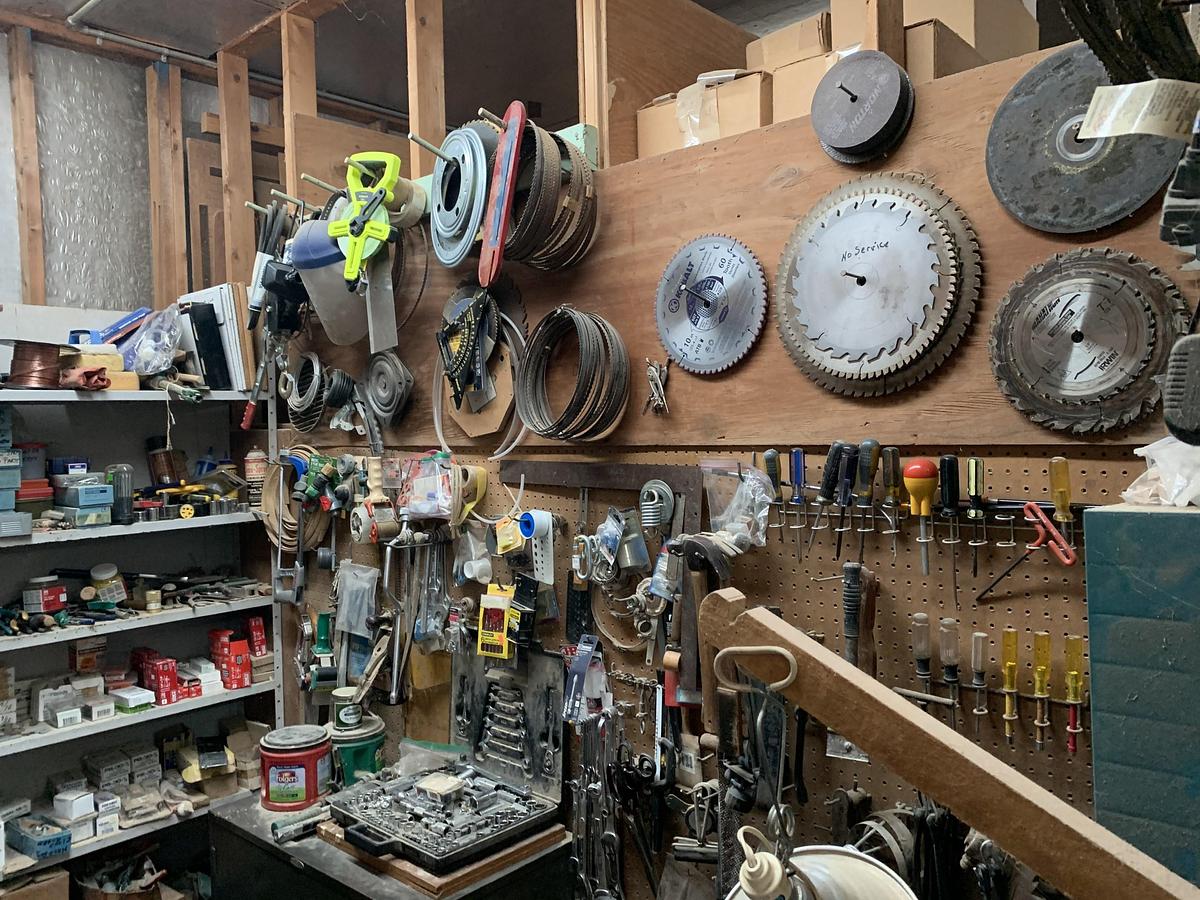 Used Assets of a Decorative Wood Novelty Items Business