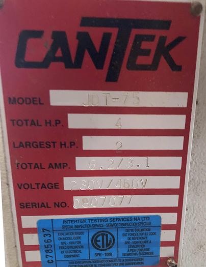 Used CANTEK JDT-75 AUTOMATIC DOVETAILER