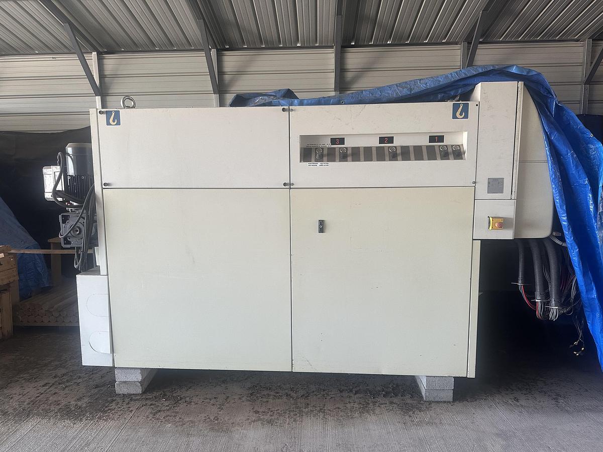 Used DMC UNISAND 2000-1, 52" 5-HEAD TOP AND 3-HEAD BOTTOM WIDE-BELT SANDER