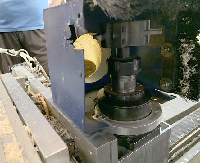 Used ACCU-SYSTEMS MTH, 10' MORTISE, TENON, AND HAUNCH MACHINE