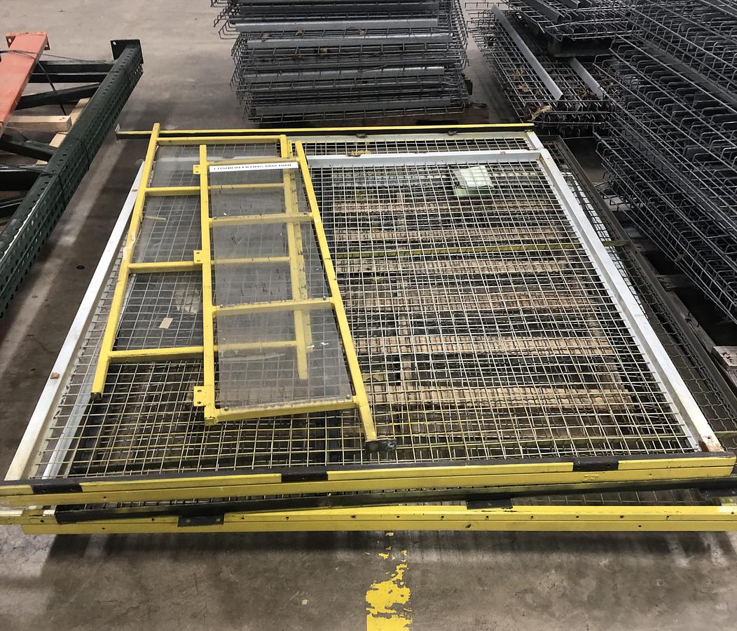 Used UNITED UM-887HD CUSTION STUFFING MACHINE W/SAFETY FENCING