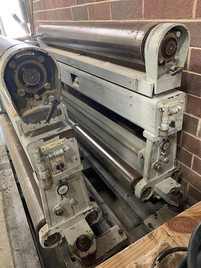 Used MISC. SPARE PARTS REMOVED FROM TIMESAVERS 252-4IC, 52", 4-HEAD WIDE-BELT SANDER