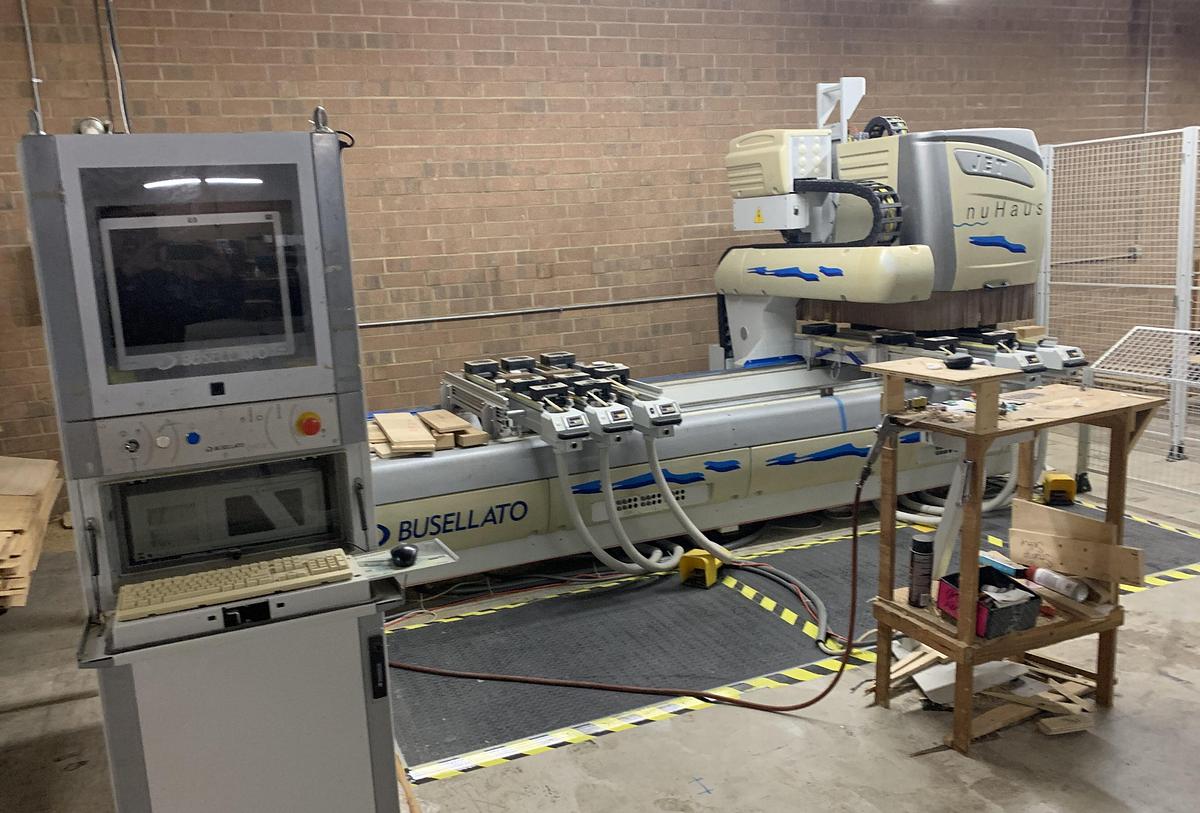 Used BUSELLATO JET 2 CNC MACHINE CENTER