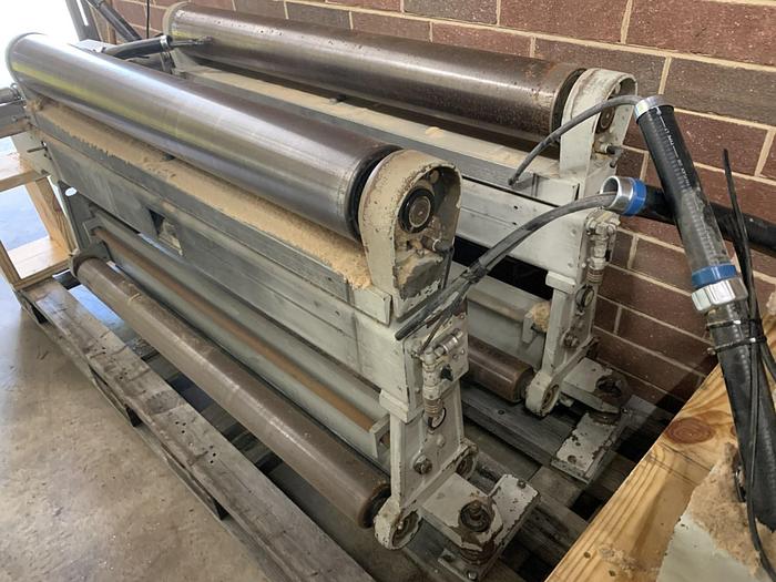 Used MISC. SPARE PARTS REMOVED FROM TIMESAVERS 252-4IC, 52", 4-HEAD WIDE-BELT SANDER