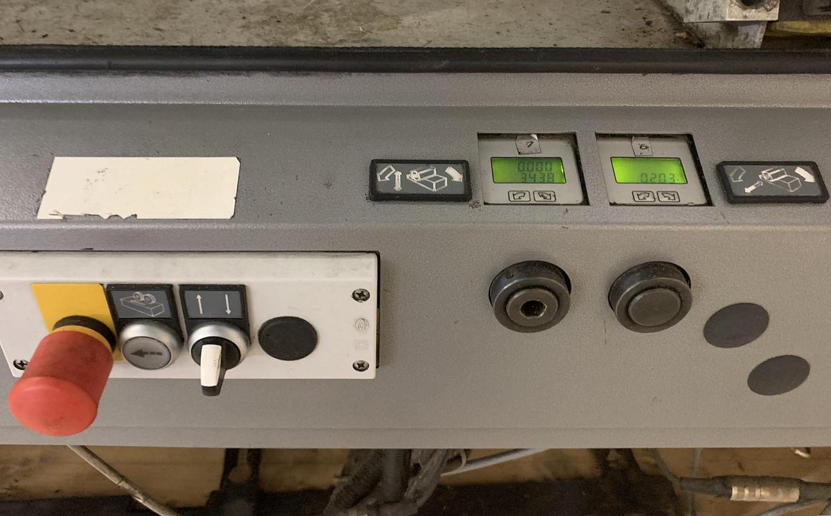 Used WEINIG POWERMAT-1000, 12", 7-HEAD MOULDER
