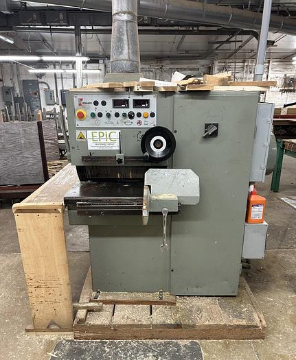 Used COSMEC SM-120, 12" DIP-CHAIN GANG RIPSAW